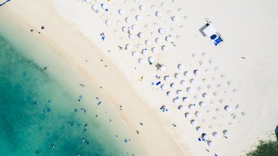 海岸航空摄影